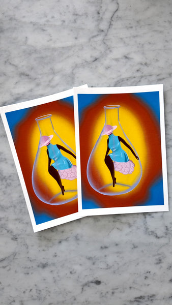 The Overthinker Art Print 5x7