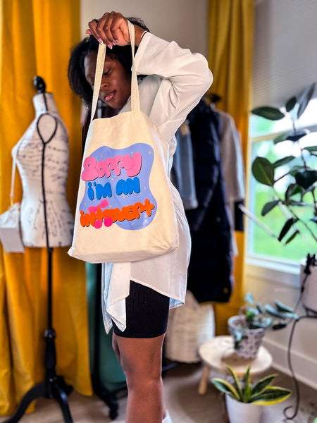 Sorry I’m an Introvert Tote Bag