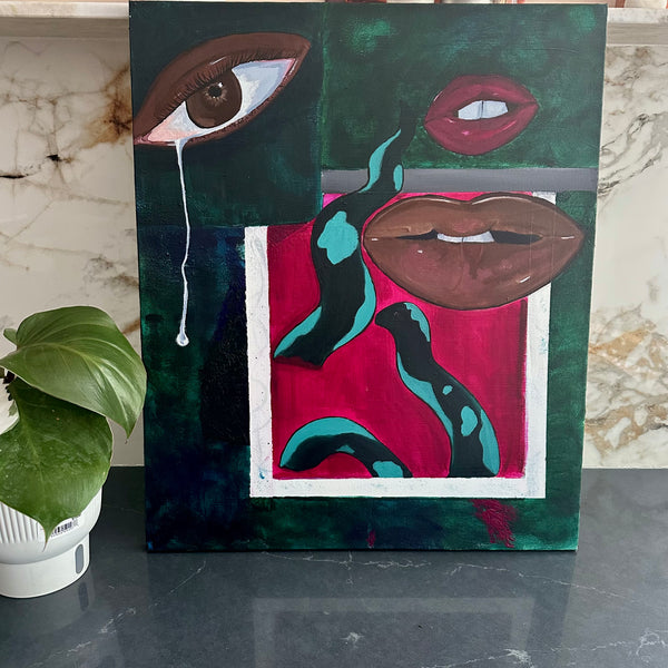 Soft Reclamations, Acrylic on Canvas, 20x24