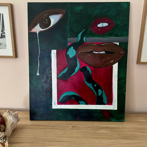 Soft Reclamations, Acrylic on Canvas, 20x24