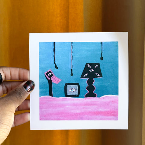 "They're Watching" Fine Art Print - 4x4, 8x8