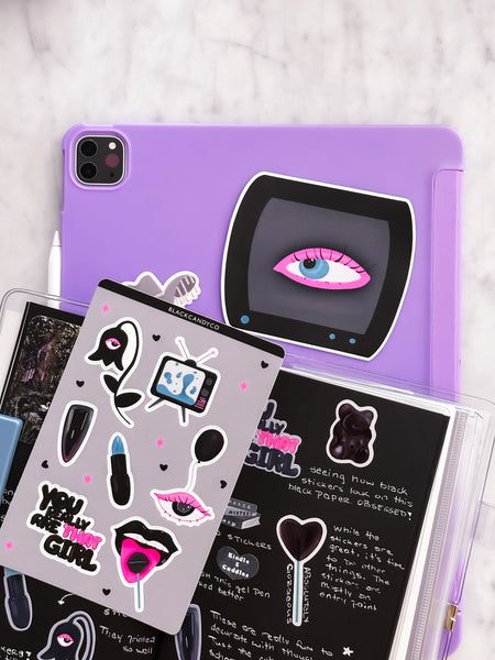 Dark, Yet Sweet Sticker Sheet