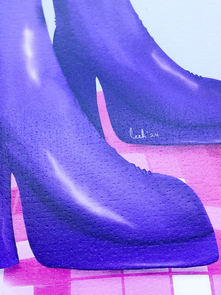 Disco Diva Art Print - 8x10, 5x7