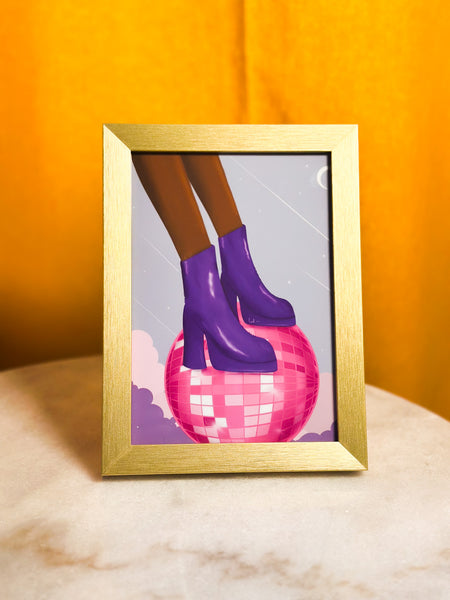 Disco Diva Art Print - 8x10, 5x7