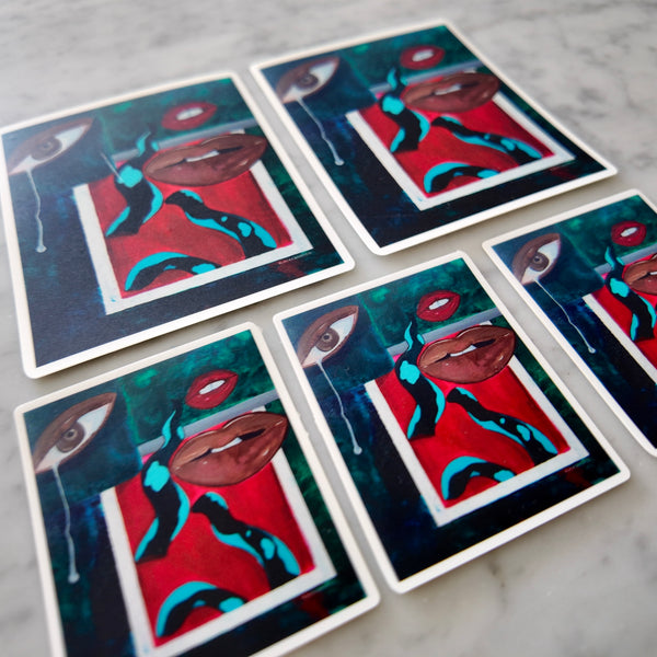 Soft Reclamations Vinyl Sticker