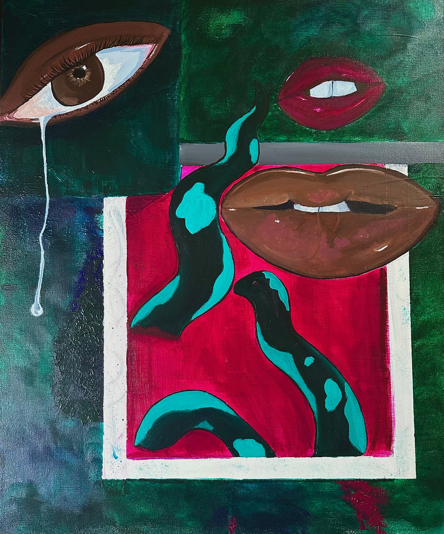 Soft Reclamations, Acrylic on Canvas, 20x24